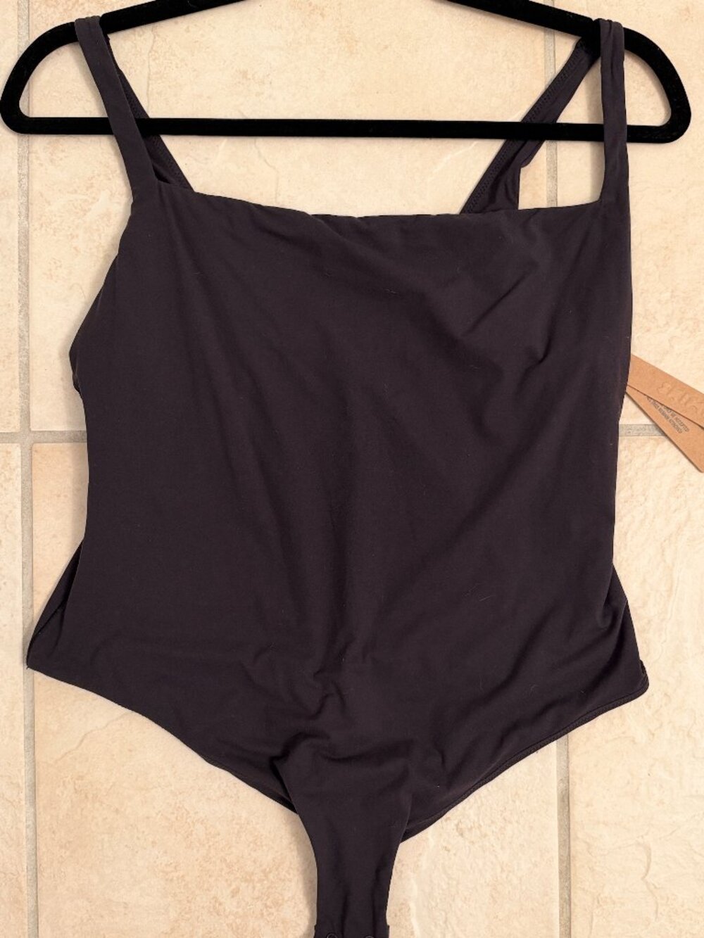 Skims Fits Everybody Bodysuit, 2X, Onyx, New with Tags